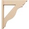 Ekena Millwork 8-in W x 34-in D x 38-in H Funston Trad Rough Cedar Woodgrain TimberThane Outlooker, Primed Tan OUTUR080X34X38FST04RCPR - alternate 2